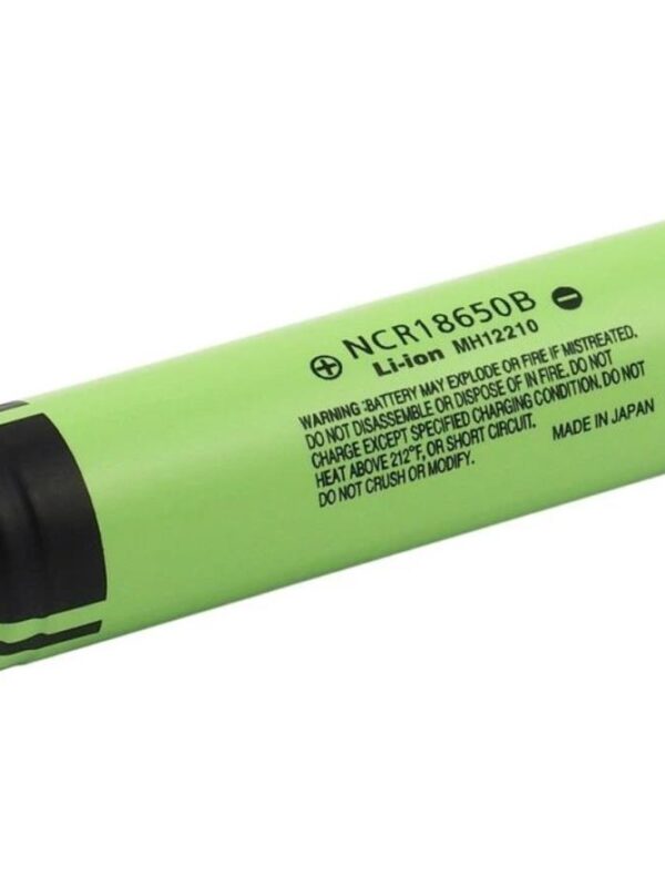 Panasonic 18650, 3400mAh 3,7V Li-Ion akkumulátor