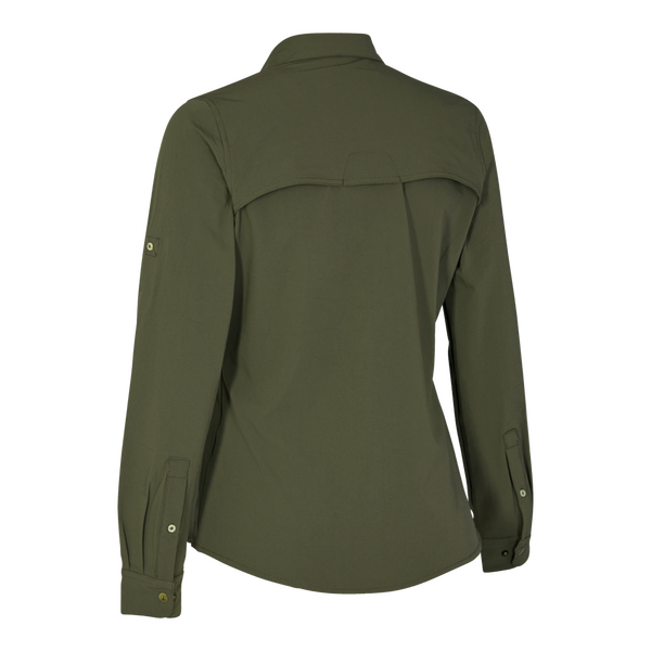 Deerhunter Lady Anti-Insect - Capers női ing, rovarvédelem hátulról