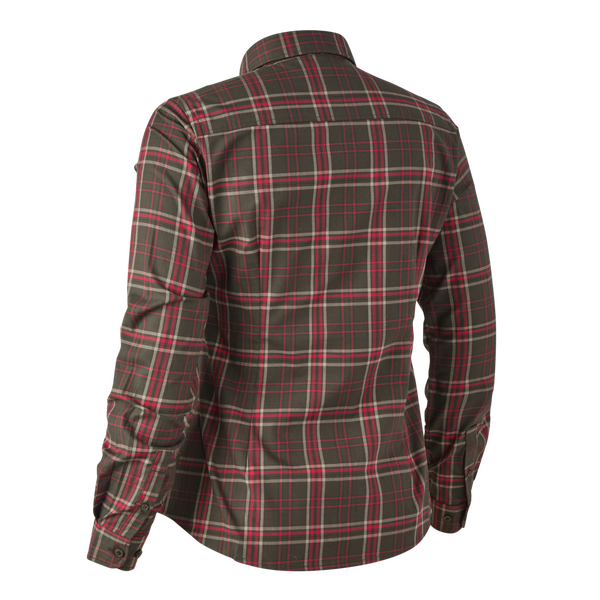 Deerhunter Lady Elena - Green Check női ing hátulról