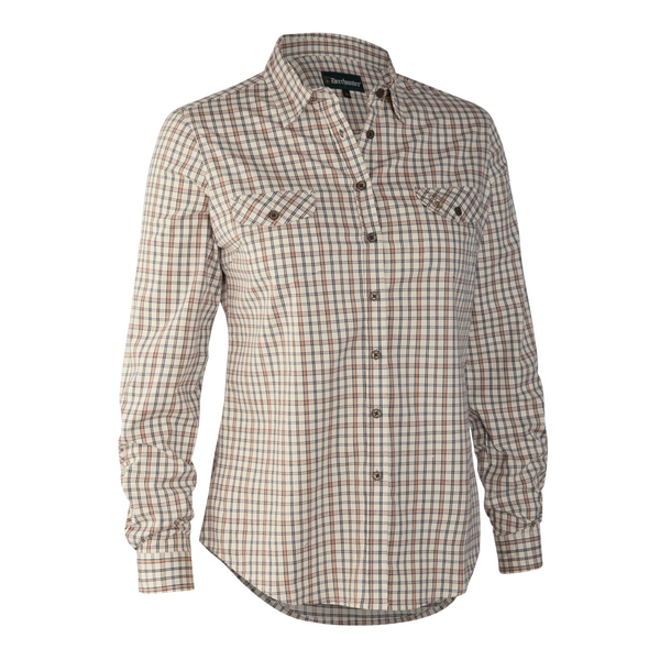 Deerhunter Lady Harper - Green Check női vadászing elülről