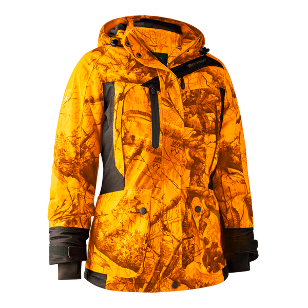 Deerhunter Lady Raven Arctic Realtree Edge Orange női kabát elülről