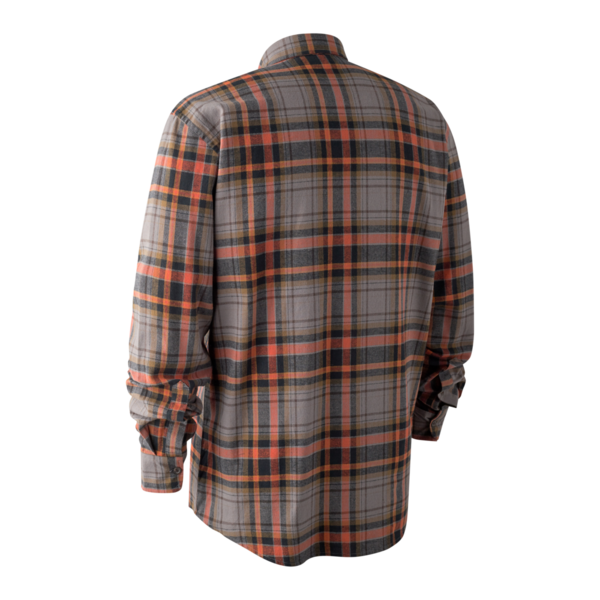 Deerhunter Marvin - Orange Check férfi vadászing hátulról