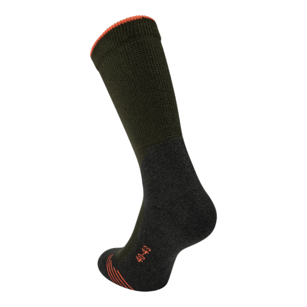 Deerhunter Coolmax Socks Forest Green technikai vadász zokni hátulról