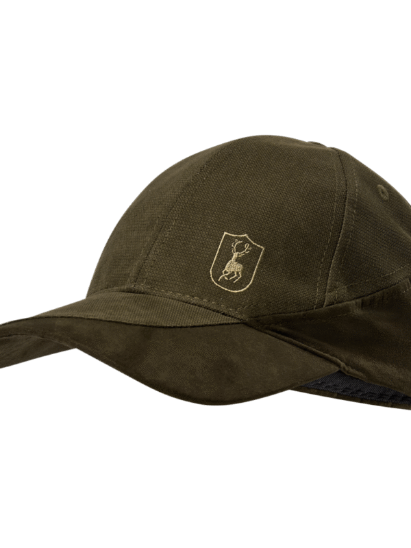 Deerhunter Eagle Cap Tarmac Green állítható vadászsapka elülről