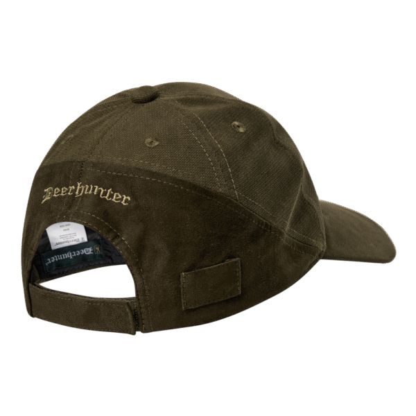 Deerhunter Eagle Cap Tarmac Green állítható vadászsapka hátulról