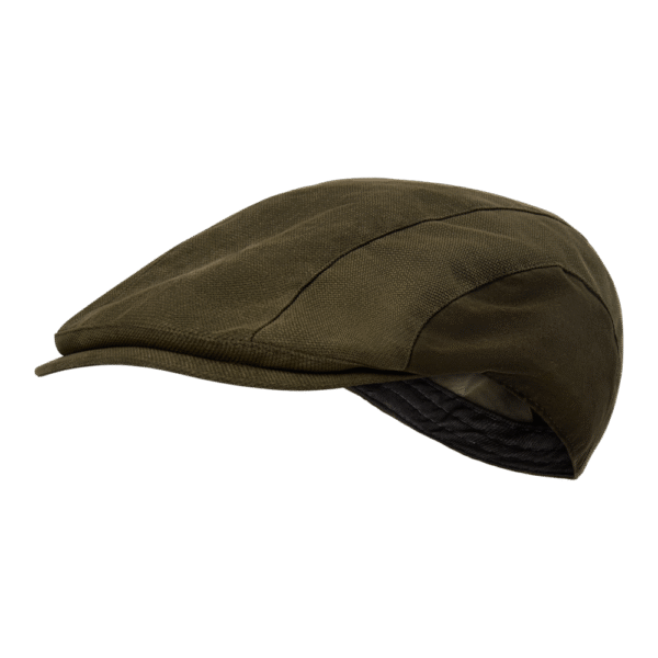 Deerhunter Eagle Flatcap Tarmac Green lapos vadászsapka elülről