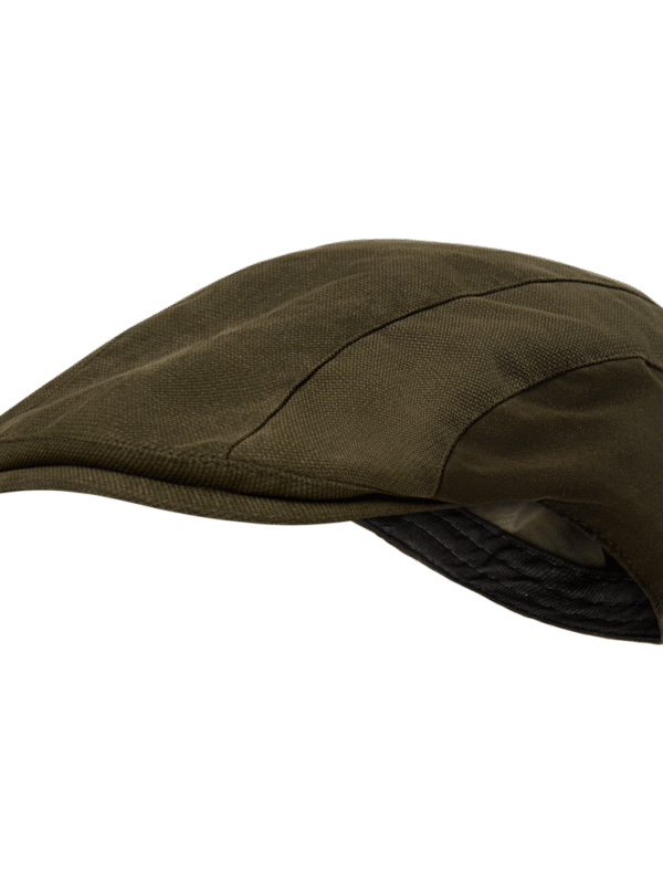 Deerhunter Eagle Flatcap Tarmac Green plochá poľovnícka čiapka spredu Deerhunter Eagle Flatcap Tarmac Green lapos vadászsapka elülről