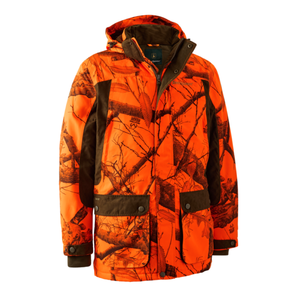 Deerhunter Eagle Winter Jacket REALTREE EDGE® ORANGE téli vadászkabát elülről