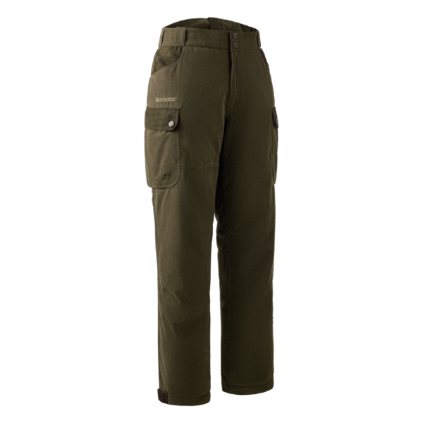 Deerhunter Eagle Winter Trousers Tarmac Green téli vadásznadrág elülről