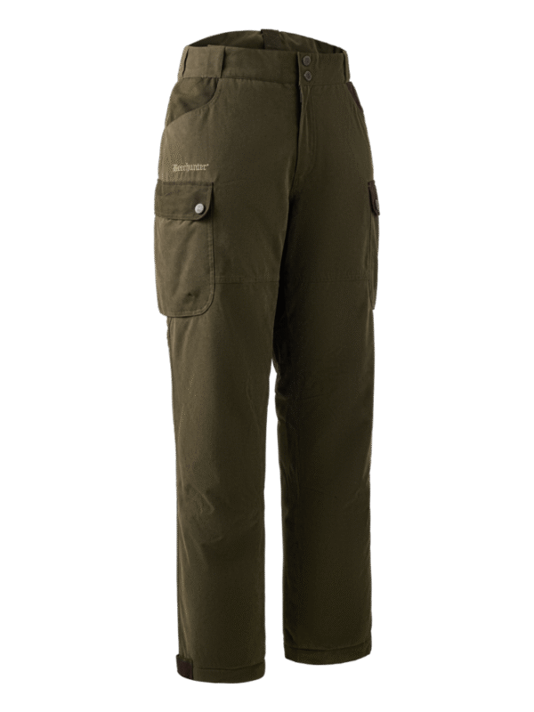 Deerhunter Eagle Winter Trousers Tarmac Green téli vadásznadrág elülről
