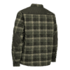 Deerhunter Elbert Padded Shirt Jacket Green Check bélelt flanel ingdzseki hátulról