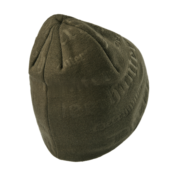 Deerhunter Embossed Logo Hat Tarmac Green polár béléses sapka hátulról