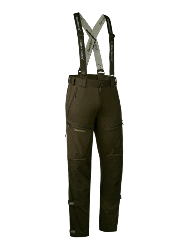 Deerhunter Excape Softshell Trousers Art Green softshell vadásznadrág elülről