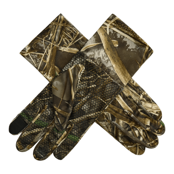 Deerhunter Gloves with silicone grip REALTREE MAX-7® szilikonbetétes vadászkesztyű