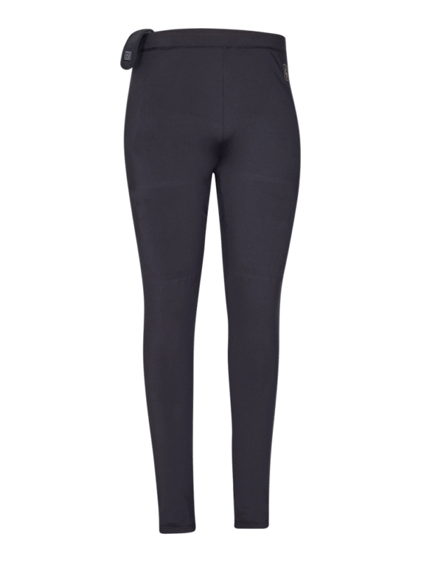 Deerhunter Heat Long Johns Čierne vyhrievané nohavice vpredu Deerhunter Heat Long Johns Black fűthető aláöltözet nadrág elülről