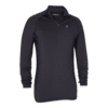 Deerhunter Heat Undershirt with zip-neck Black fűthető cipzárnyakas aláöltözet felső elülről