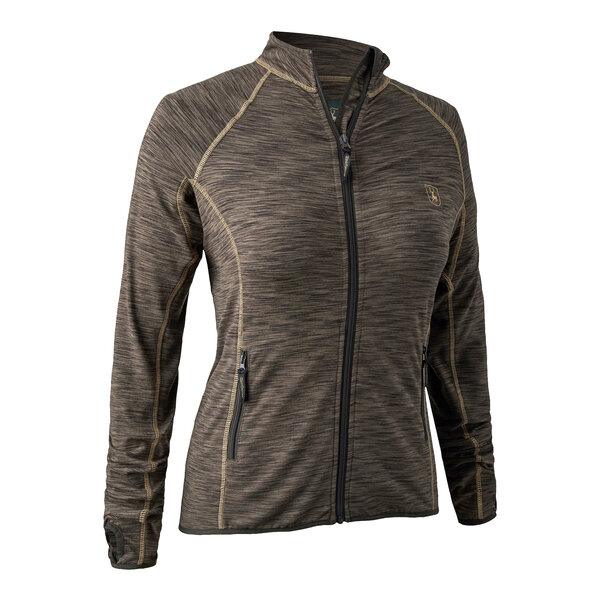 Deerhunter Lady Insulated Brown női pulóver elülről