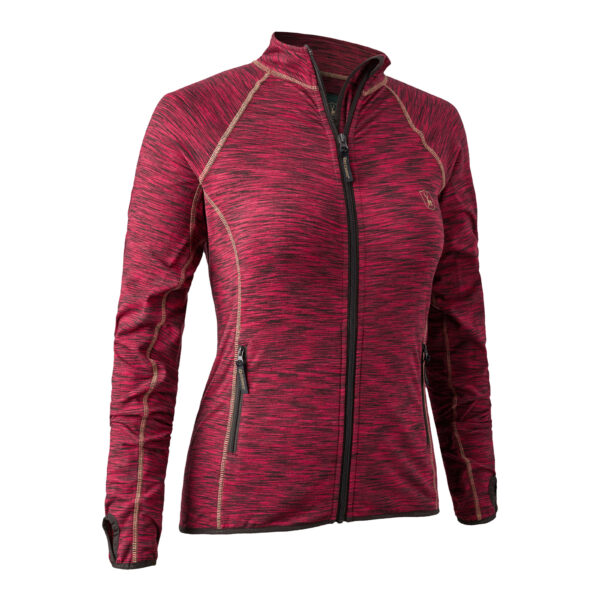 Deerhunter Lady Insulated Red női pulóver elülről