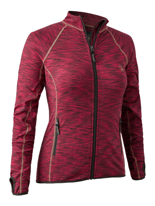 Deerhunter Lady Insulated Red női pulóver elülről