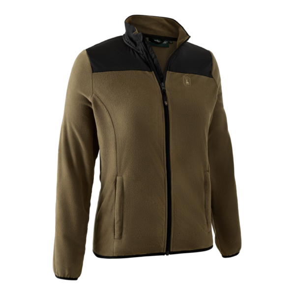 Deerhunter Lady Northward Fleece Jacket Hickory női polár kabát elülről