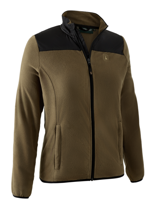 Deerhunter Lady Northward Fleece Jacket Hickory női polár kabát elülről