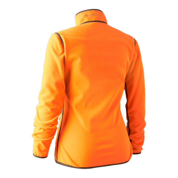 Deerhunter Lady Pam Bonded Fleece Jacket megfordítható női polár kabát Orange hátulról