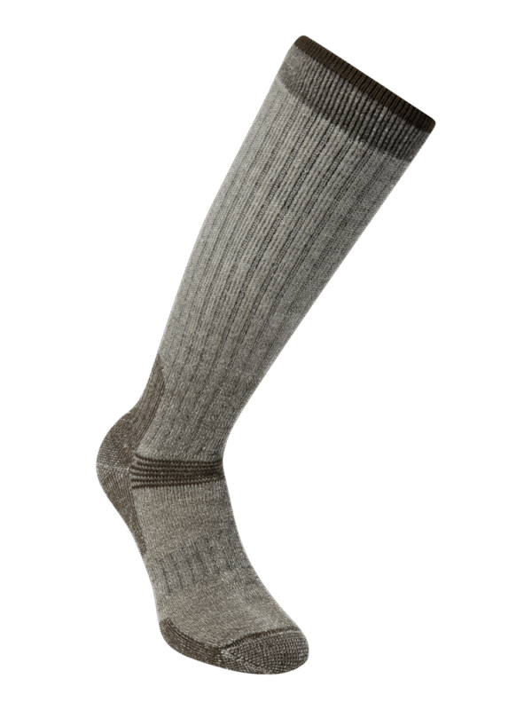 Ponožky z merino vlny Deerhunter Art Zelené lovecké ponožky z merino vlny Deerhunter Merino Wool Socks Art Green merinó gyapjú vadász zokni elülről