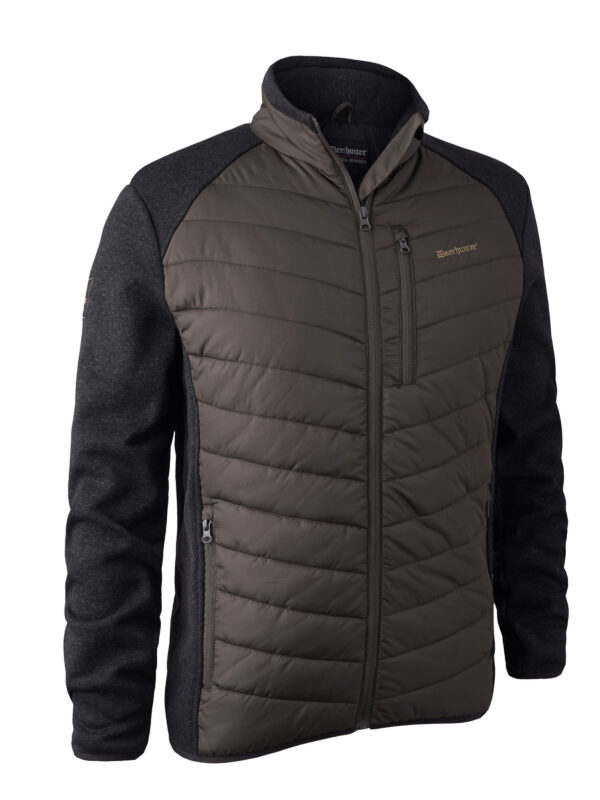 Deerhunter Moor Padded Brown férfi kabát elülről