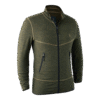 Deerhunter Norden Insulated Fleece Green Melange bélelt polár felső elülről