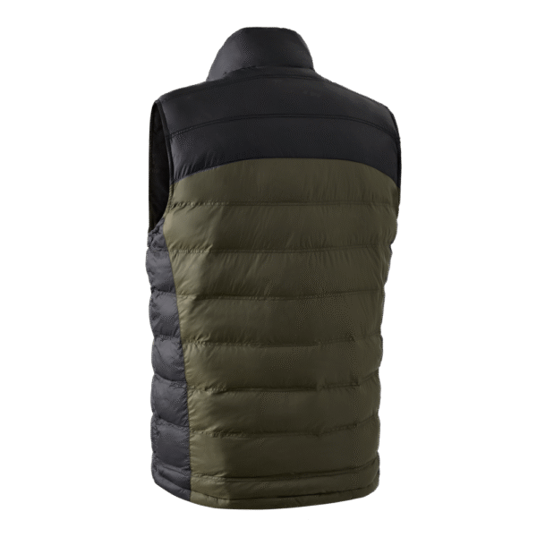 Deerhunter Northward Padded Waistcoat Rifle Green steppelt mellény hátulról