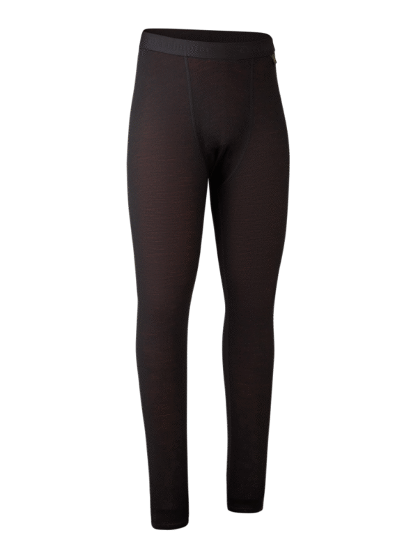 Deerhunter Quinn Merino Long Johns Black Oak merino spodná bielizeň spodky predné Deerhunter Quinn Merino Long Johns Black Oak merinó aláöltözet alsónadrág elülről