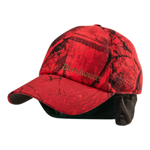 Deerhunter Ram Arctic Cap REALTREE EDGE® RED vízálló vadászsapka elülről