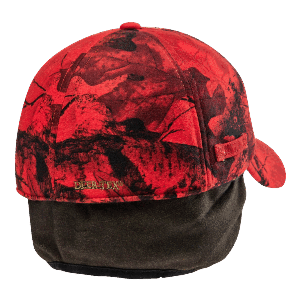 Deerhunter Ram Arctic Cap REALTREE EDGE® RED vízálló vadászsapka hátulról