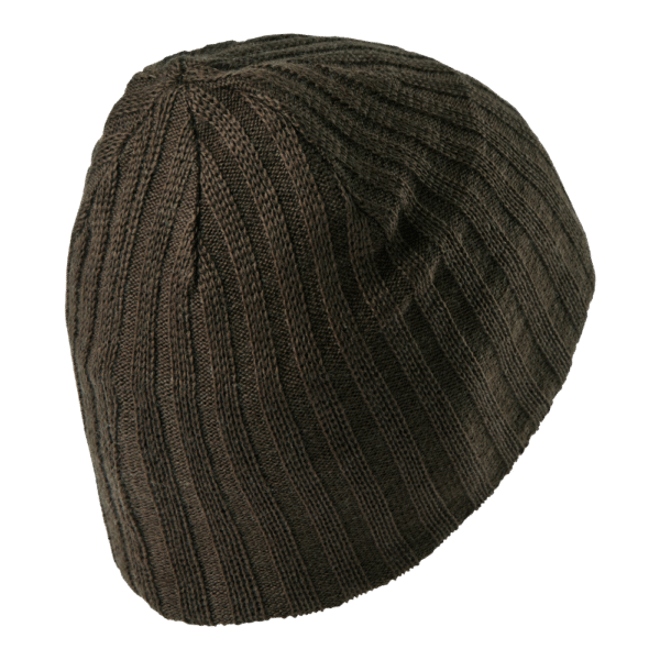 Deerhunter Recon Knitted Beanie Beluga bordás kötött sapka hátulról