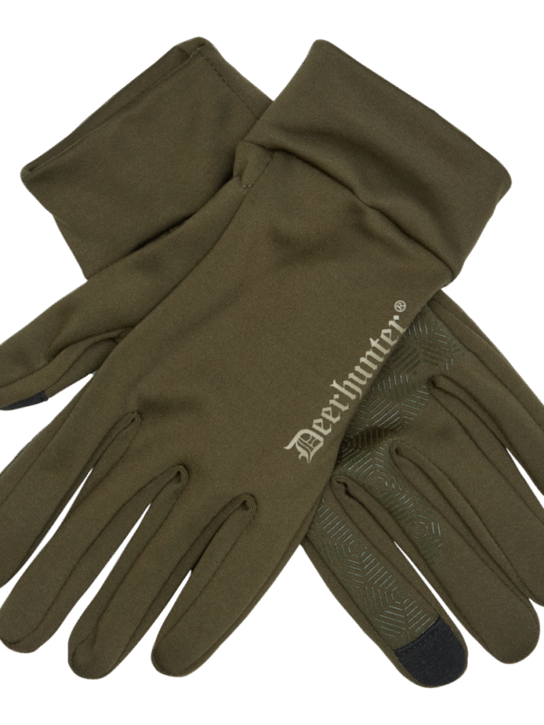 Deerhunter Rusky Silent Gloves Peat meleg szilikonbetétes vadászkesztyű