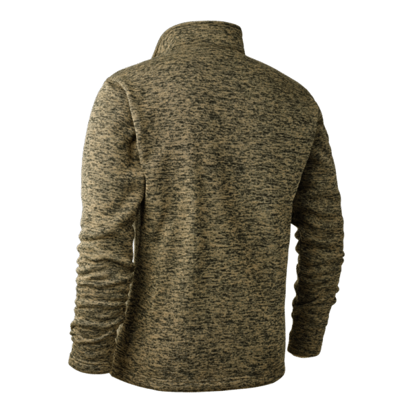 Deerhunter Sarek Knitted Jacket Butternut Melange kötött dzseki hátulról