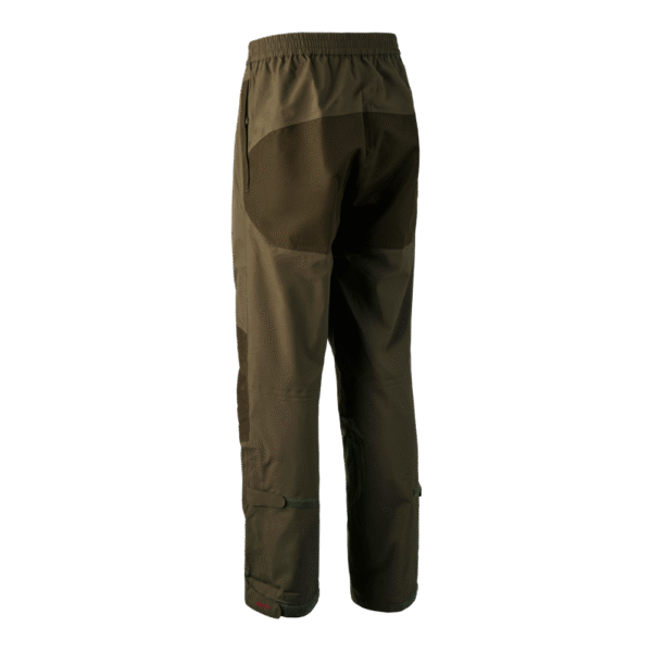 Deerhunter Track Rain Trousers Canteen esőnadrág hátulról