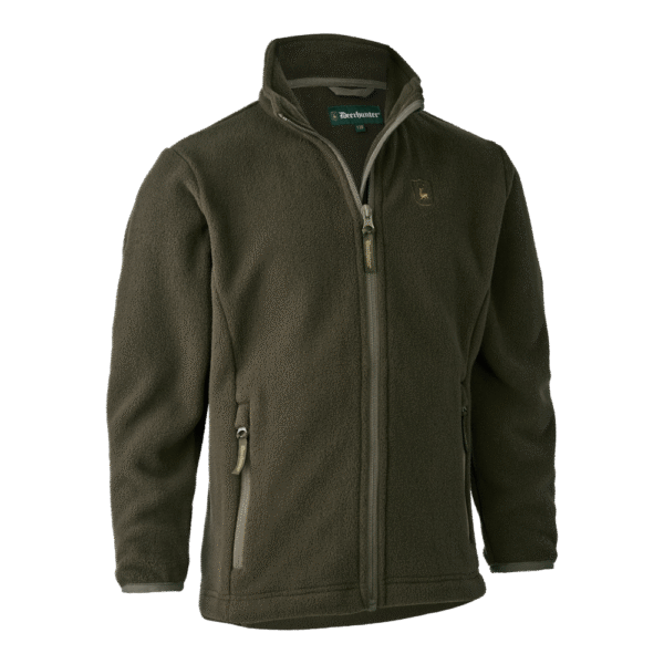 Deerhunter Youth Chasse Fleece Jacket Beluga gyerek polár kabát elülről