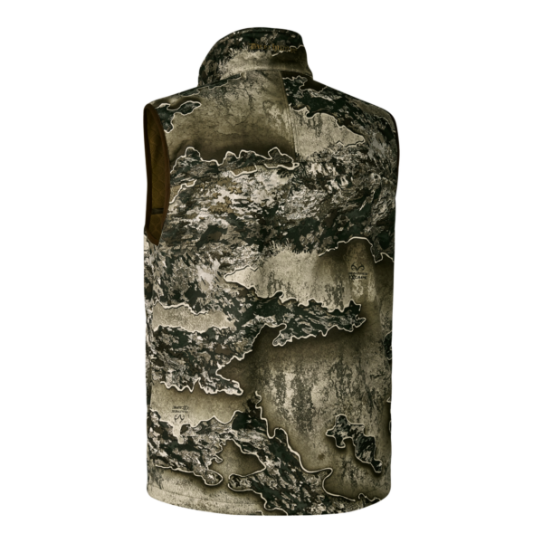 Deerhunter Excape Softshell Waistcoat Realtree Excape férfi mellény hátulról