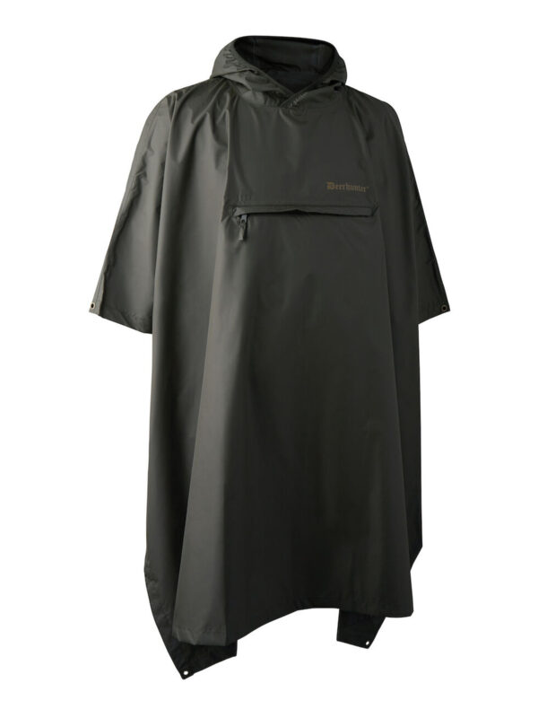Deerhunter Survivor Rain Poncho Timber vízálló kabát elülről Deerhunter Survivor Rain Poncho Timber vízálló kabát elülről