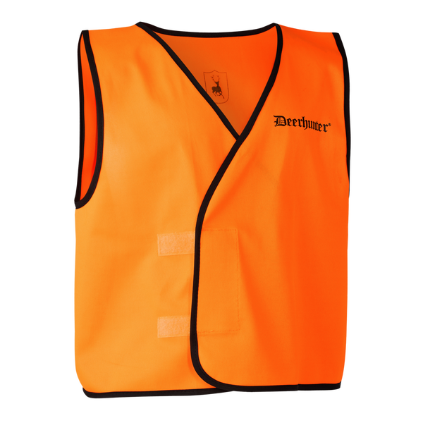 Deerhunter Youth Pull-over Waistcoat Orange Reflexná detská vesta vpredu Deerhunter Youth Pull-over Waistcoat Orange fényvisszaverő gyermek mellény elülről