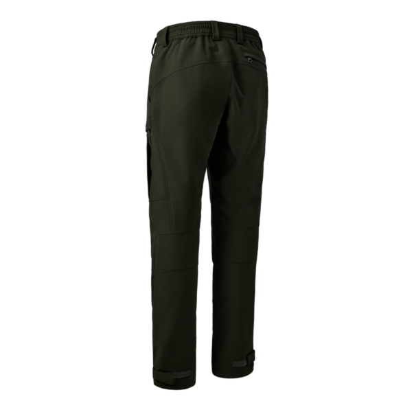 Deerhunter Klimatické nohavice s technológiou 37.5® Forest Ember pánske nohavice späť Deerhunter Climate Trousers with 37.5® Technology Forest Ember férfi nadrág hátulról
