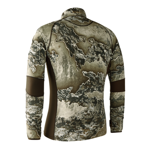 Deerhunter Excape Insulated Cardigan REALTREE EXCAPE™ férfi termo póló hátulról