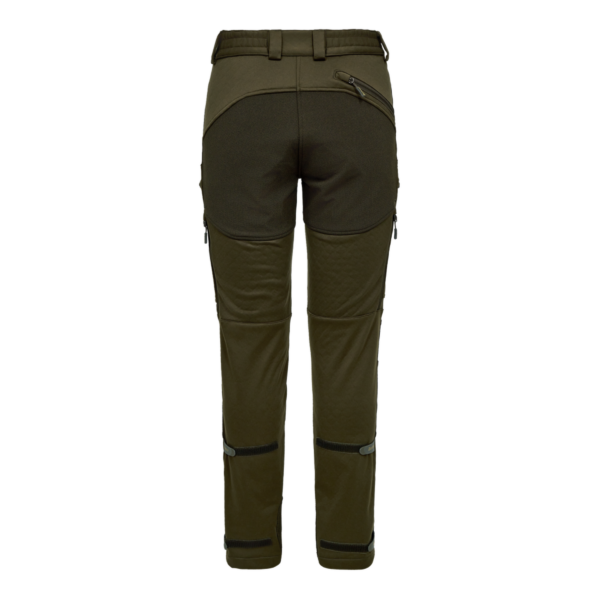 Deerhunter Lady Excape Softshell Art Green női nadrág hátulról