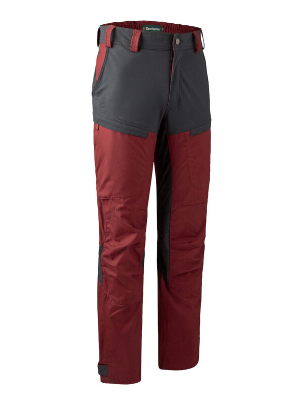 Deerhunter Strike Oxblood Red férfi nadrág elülről