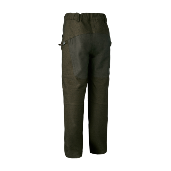 Deerhunter Youth Chasse Trousers Olive Night melange gyermek nadrág hátulról
