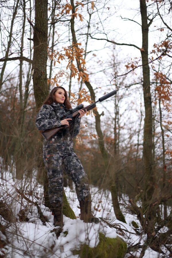 Thalnyra téli vadászruházat - kabát - safari brown